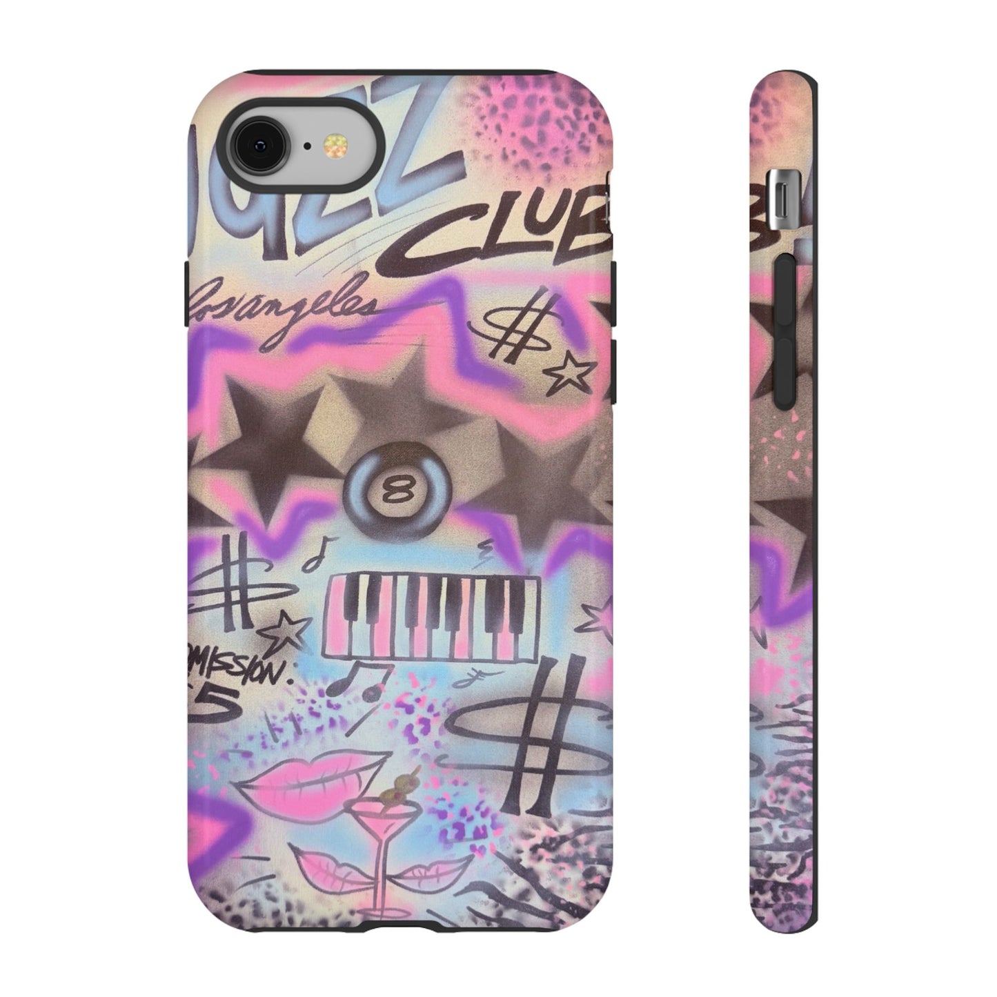 "jazz club" airbrush iPhone case