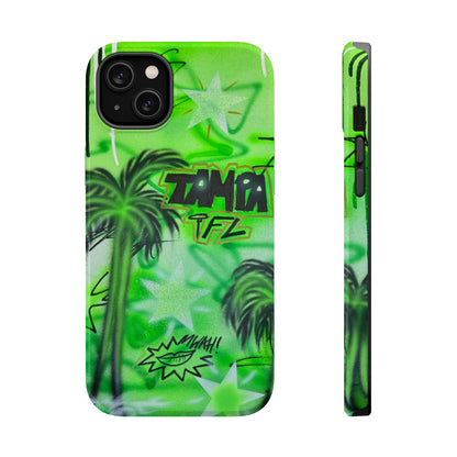 MagSafe "tampa, fl" airbrush iPhone case
