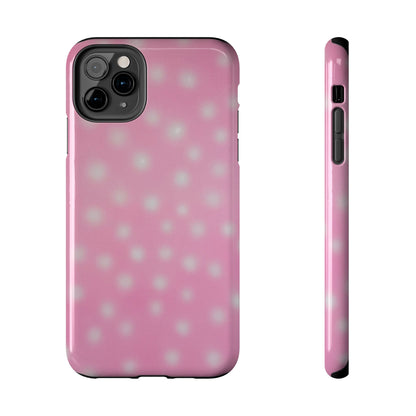 "strawberry swirl polka dots" airbrush iPhone case