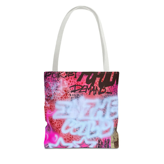"in the wild" airbrush tote bag