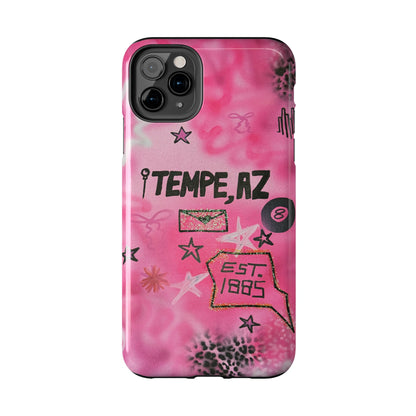 "tempe, az pt. 2" airbrush iPhone case