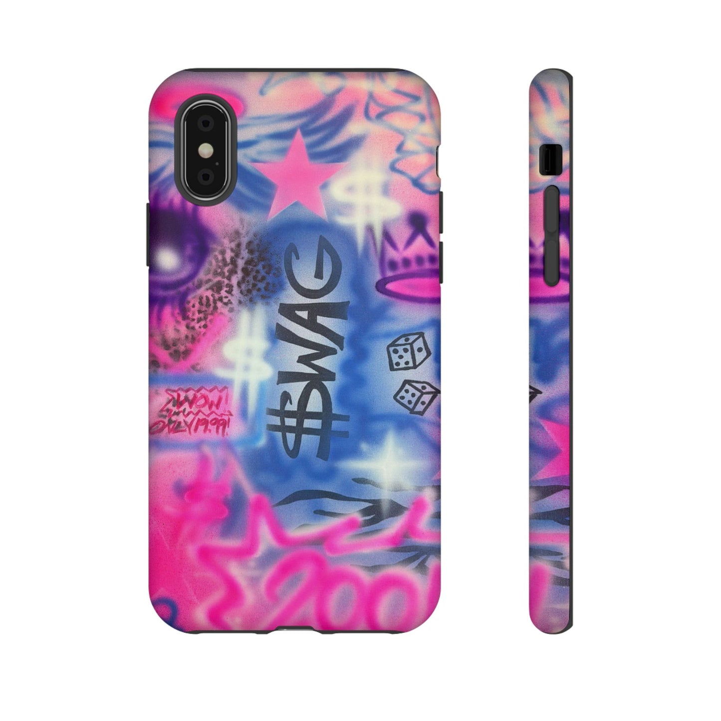 "$wag" airbrush iPhone case