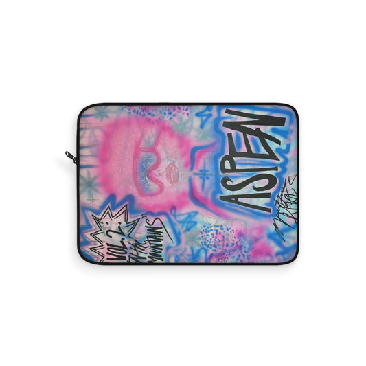 "aspen aspirations" airbrush laptop sleeve