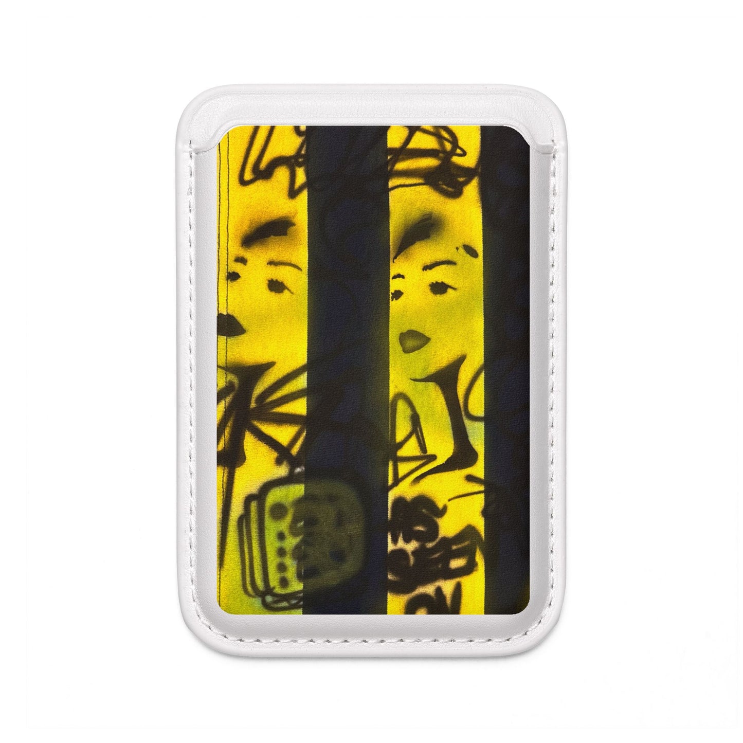 "polo girl" airbrush vegan wallet (Magsafe® Compatible)