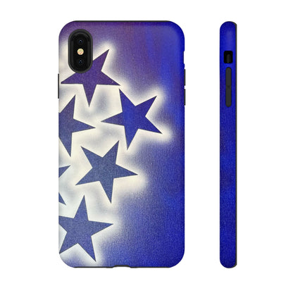 "frosted galaxy" airbrush iPhone case