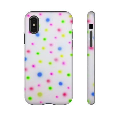 "birthday cake polka dot" airbrush iPhone case