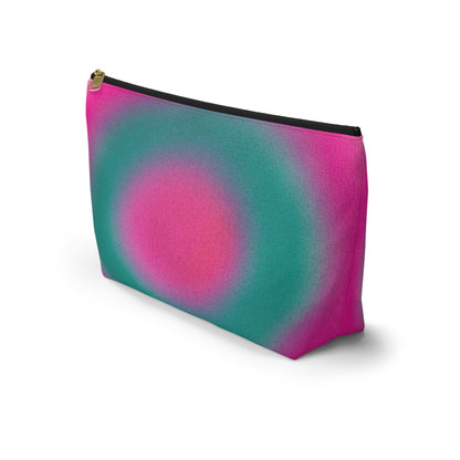 "watermelon swirl" airbrush makeup pouch