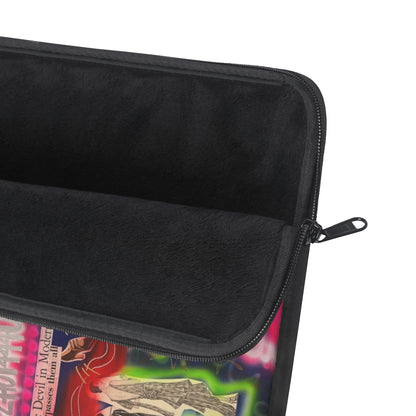 "im an angel" airbrush laptop sleeve