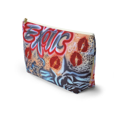 "exotic expectations" airbrush makeup pouch