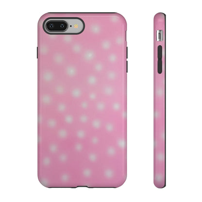 "strawberry swirl polka dot" airbrush iPhone case