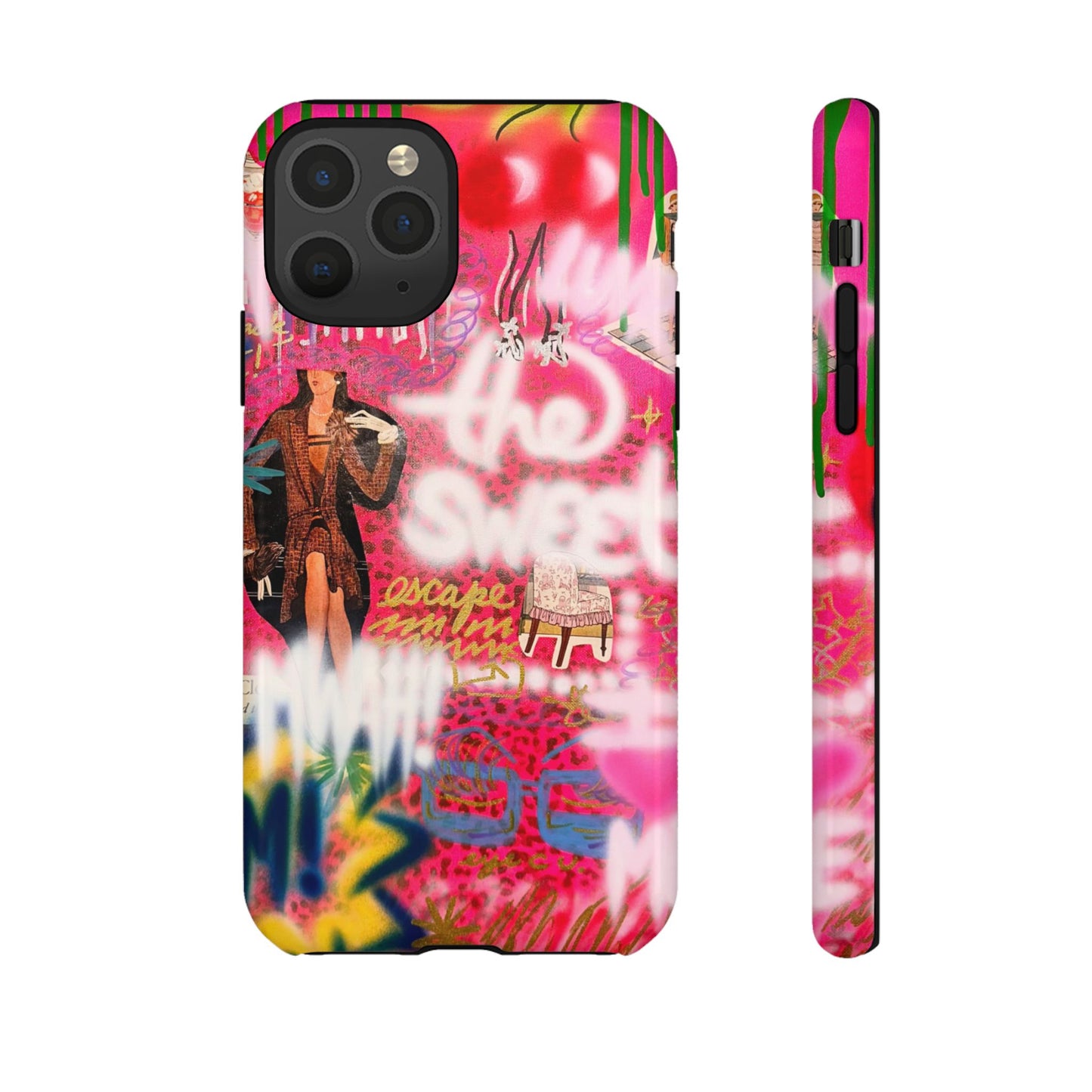 "sweet escape" airbrush iPhone case
