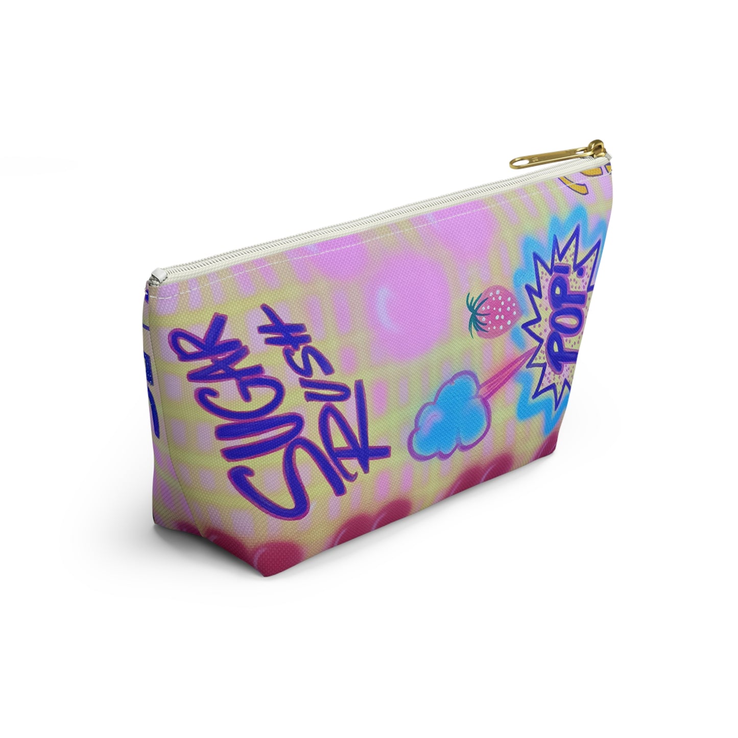 "sugar rush" airbrush makeup pouch