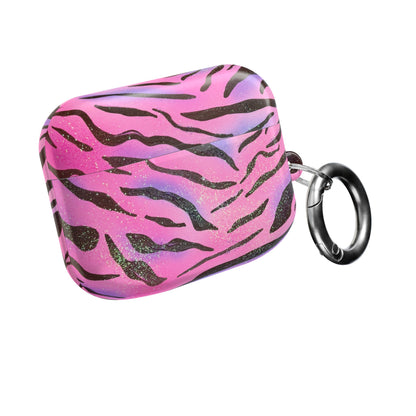 "glitter zebra" airbrush airpod cases