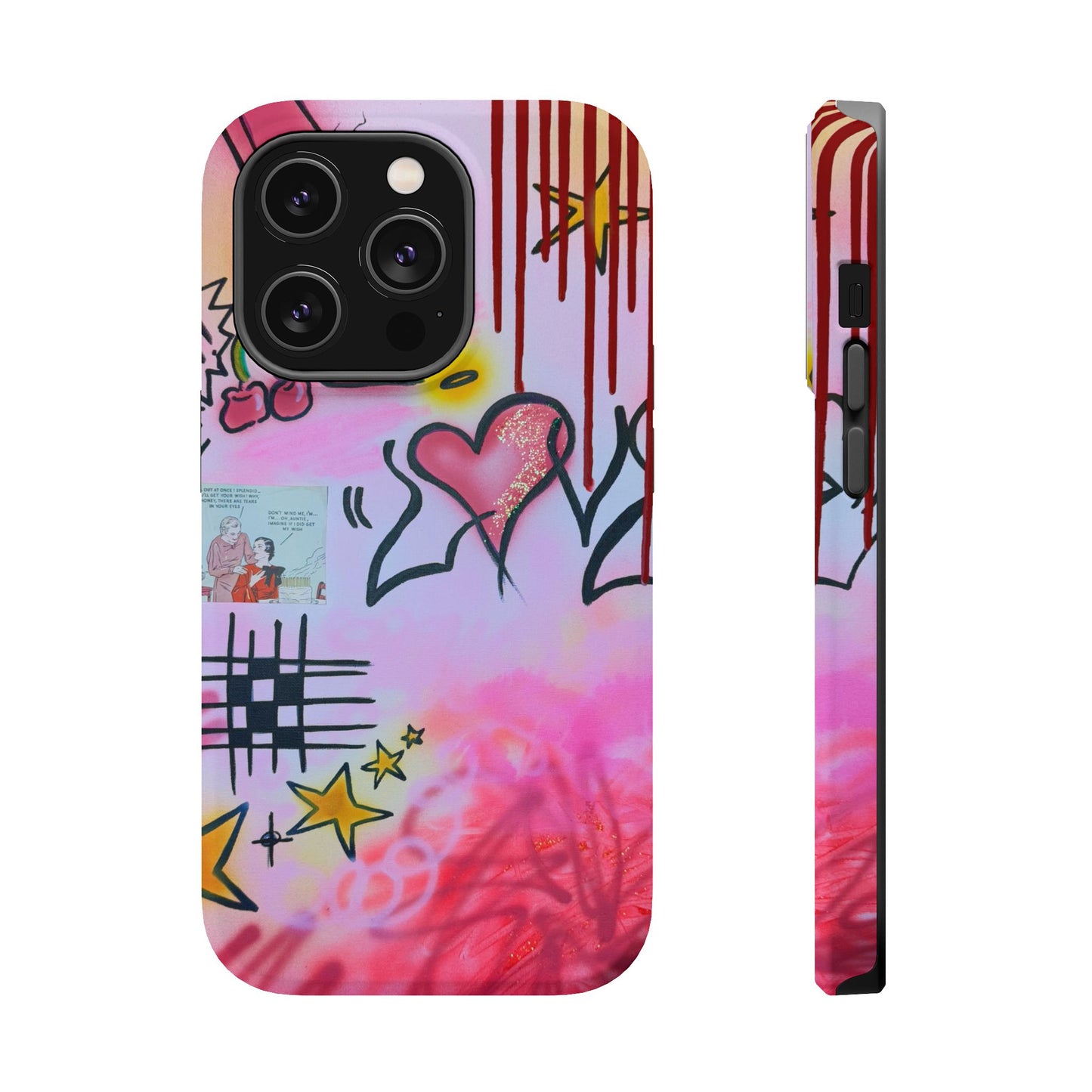 MagSafe "cherry. luvr" airbrush iPhone case