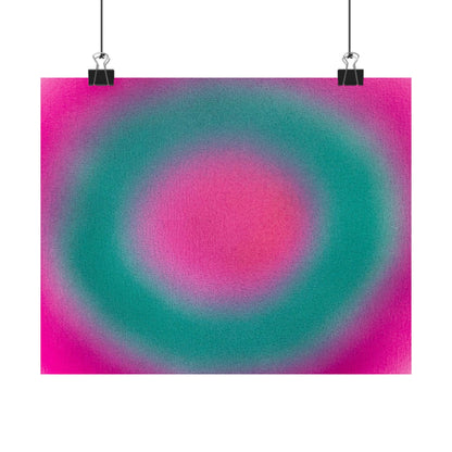 "watermelon sugar aura" airbrush horizontal print