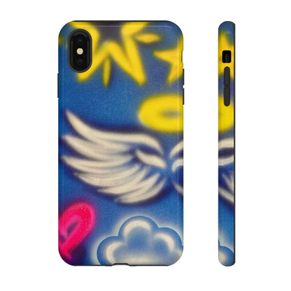 "celestial halo" airbrush iPhone case