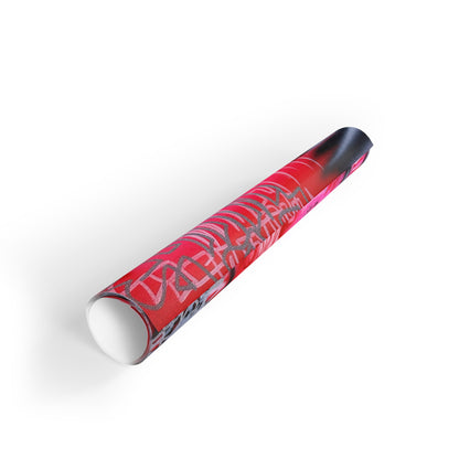 "extra dirty, plz" airbrush wrapping paper