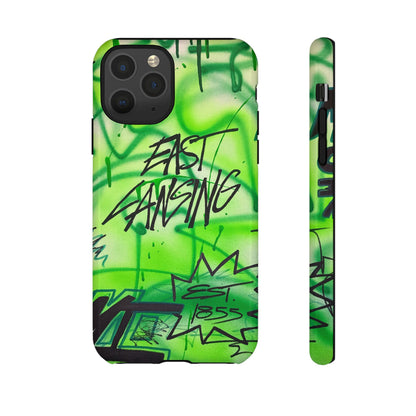 "east lansing, mi" airbrush iPhone case