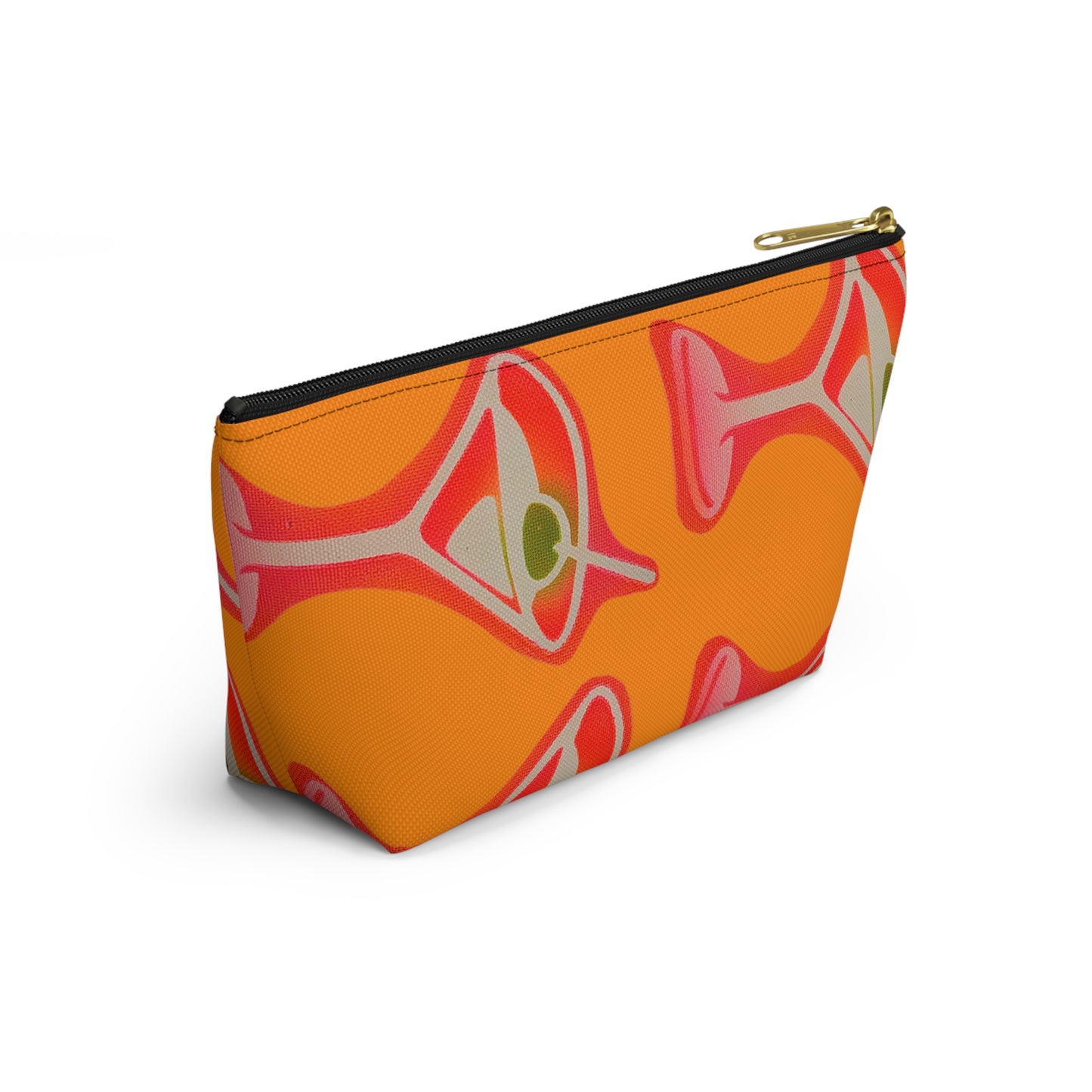 "shaken, not stirred" airbrush makeup pouch