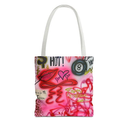 "IT girl" airbrush tote bag