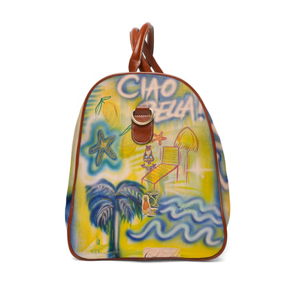 "ciao bella" airbrush waterproof travel bag