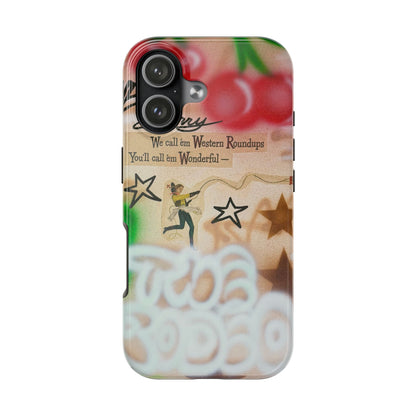 "the rodeo" airbrush iPhone case
