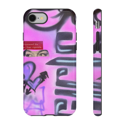 "purple princess" airbrush iPhone case