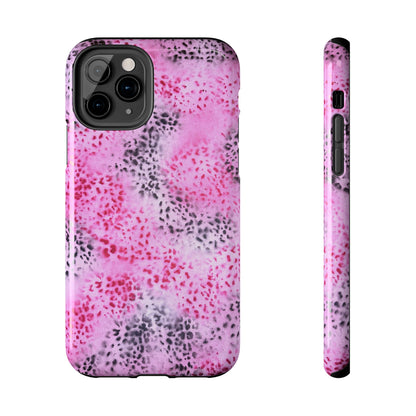 "pink cheetah pt. 2" airbrush iPhone case