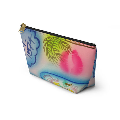 "in the wave" airbrush makeup pouch