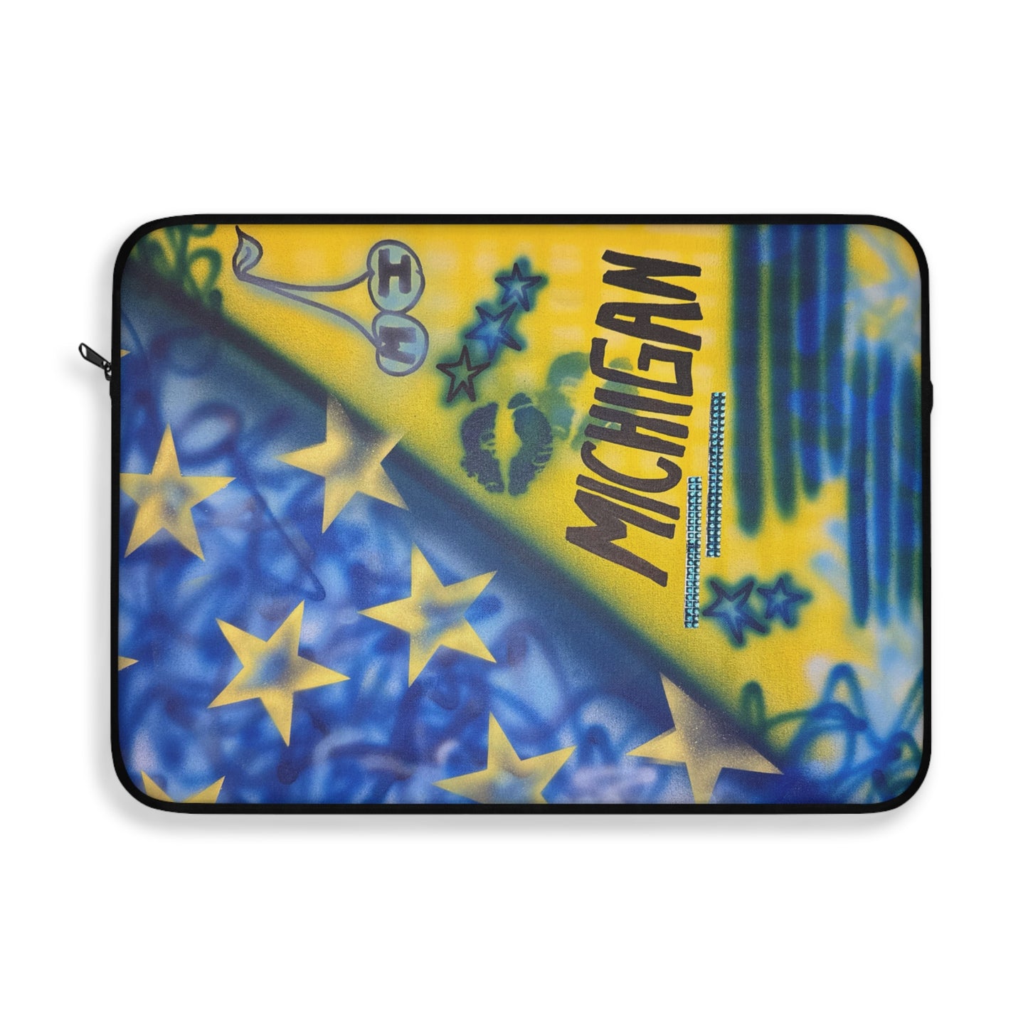 "ann arbor, mi" airbrush laptop sleeve