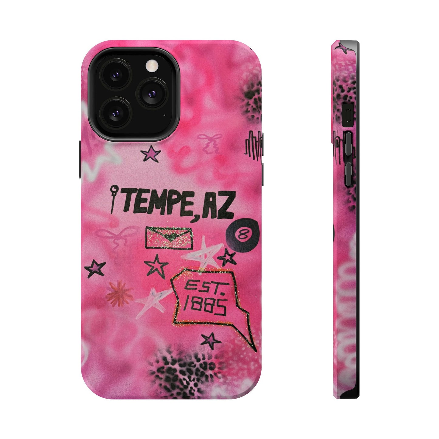 MagSafe "arizona state university pt. 2" airbrush iPhone case
