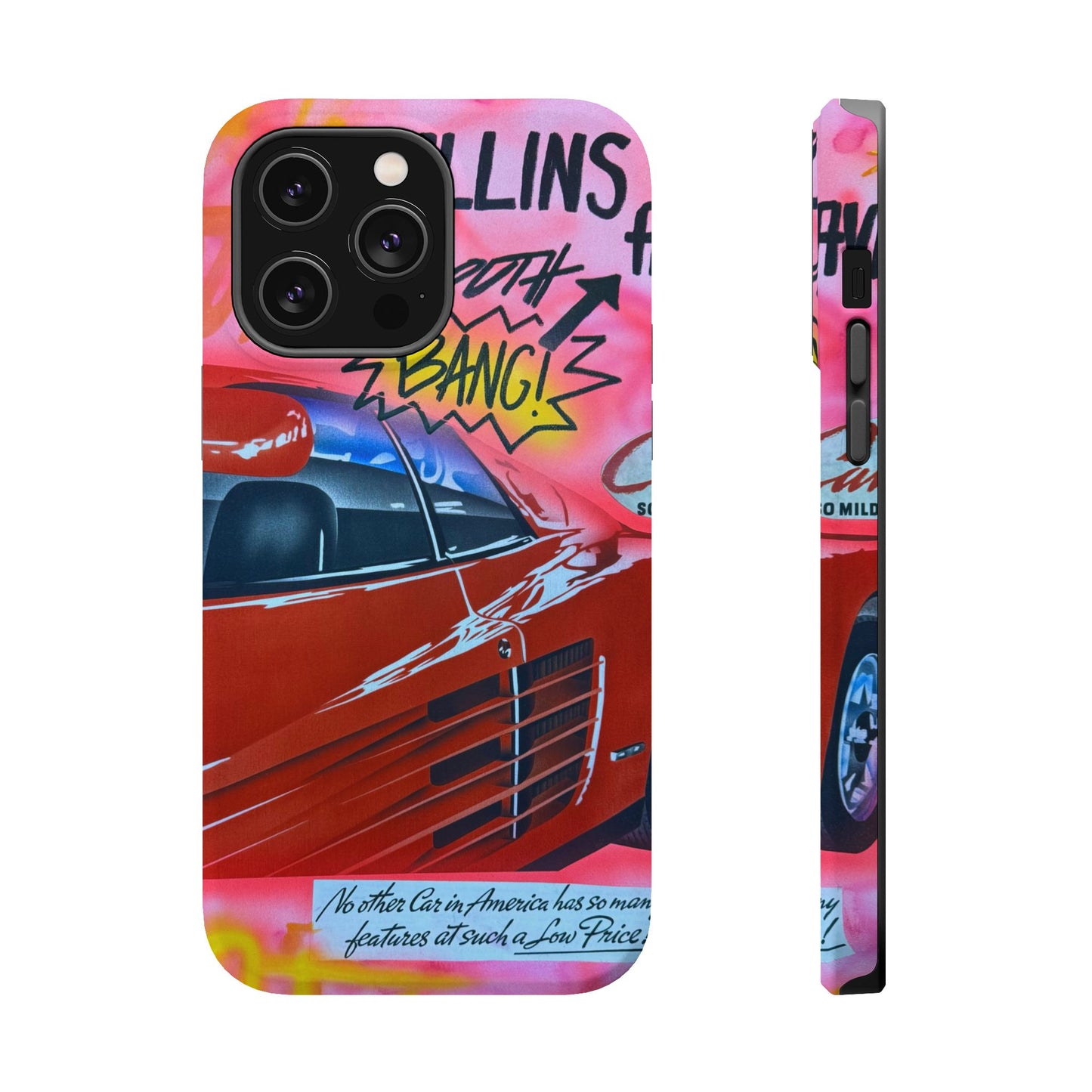 MagSafe "miami momentos" airbrush iPhone case