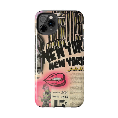 "new york, new york!" airbrush iPhone case