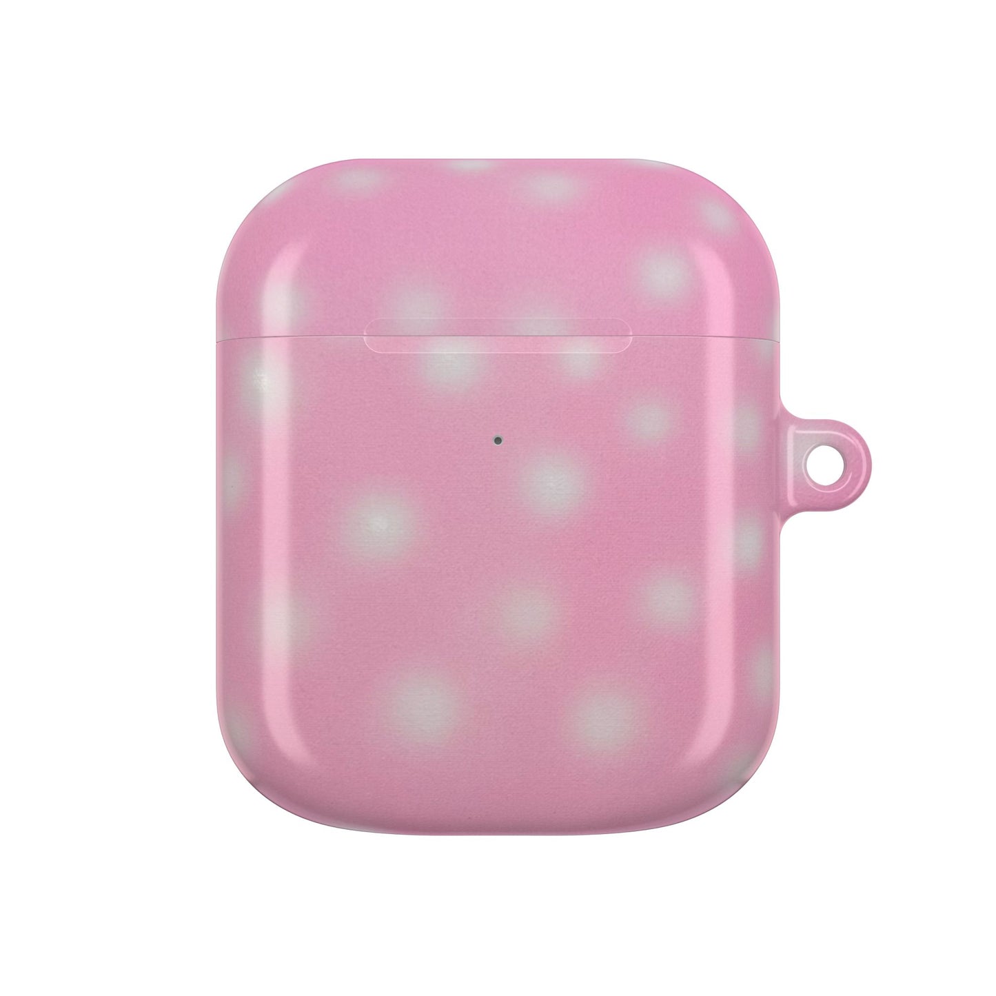 "strawberry swirl polka dot" airbrush airpod cases