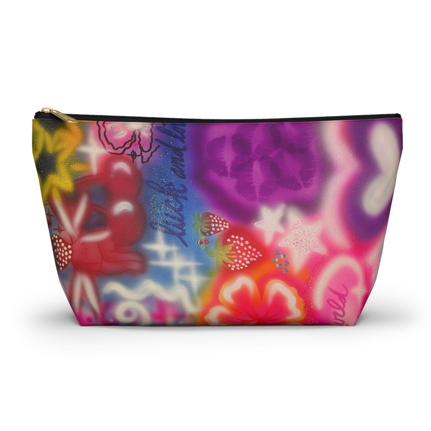 "luck & luv" airbrush makeup pouch