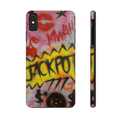 "jackpot!" airbrush iPhone case
