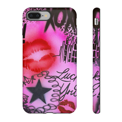 "ulterior motive" airbrush iPhone case