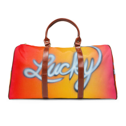 "lucky" airbrush waterproof travel bag