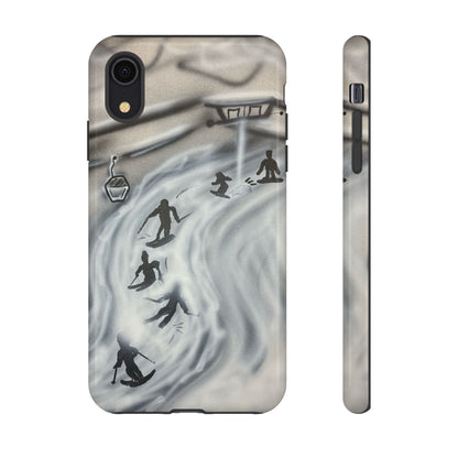 "arctic avalanche" airbrush iPhone case
