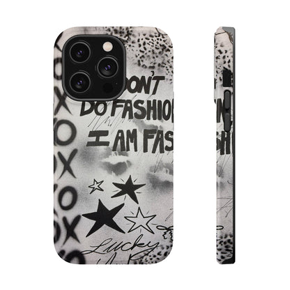 MagSafe "i am fashion" airbrush iPhone case
