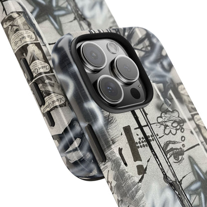 "monochrome mood" airbrush iPhone case
