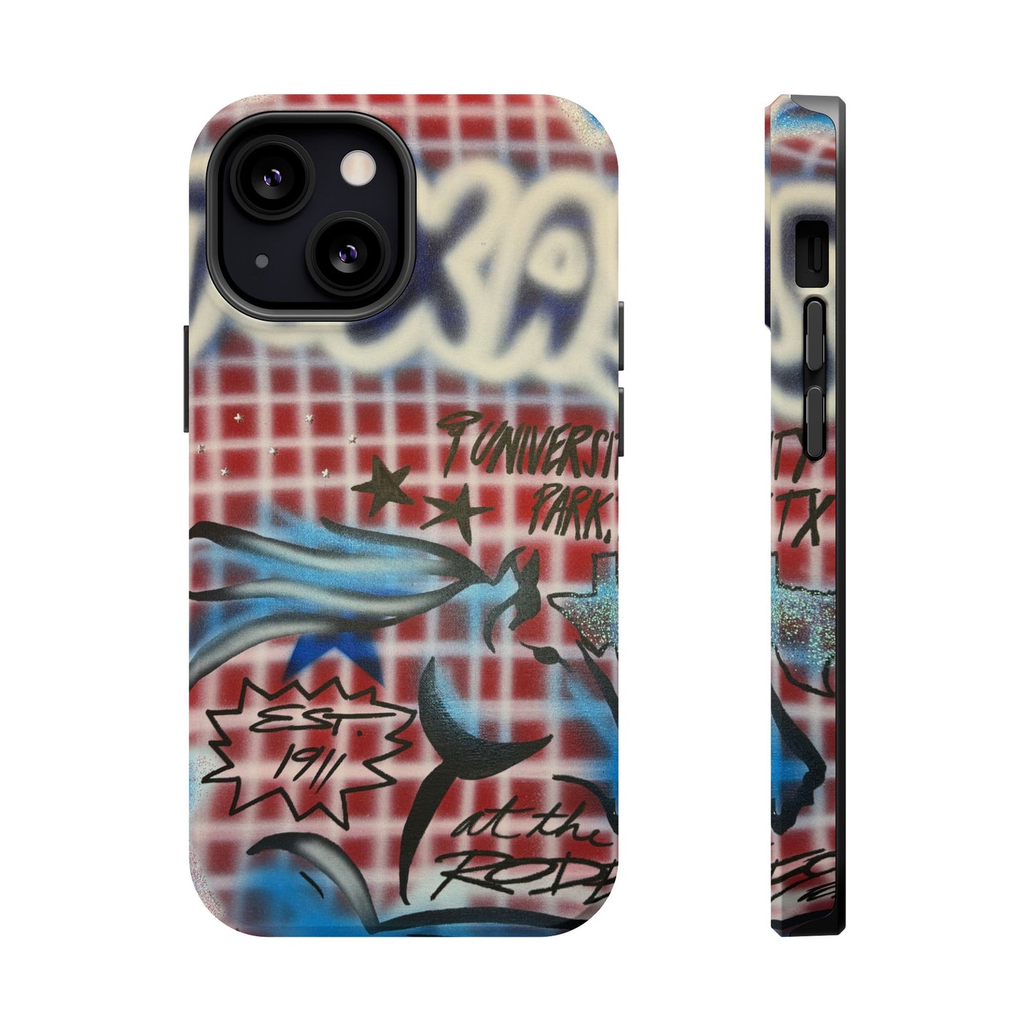 MagSafe "texas" airbrush iPhone case