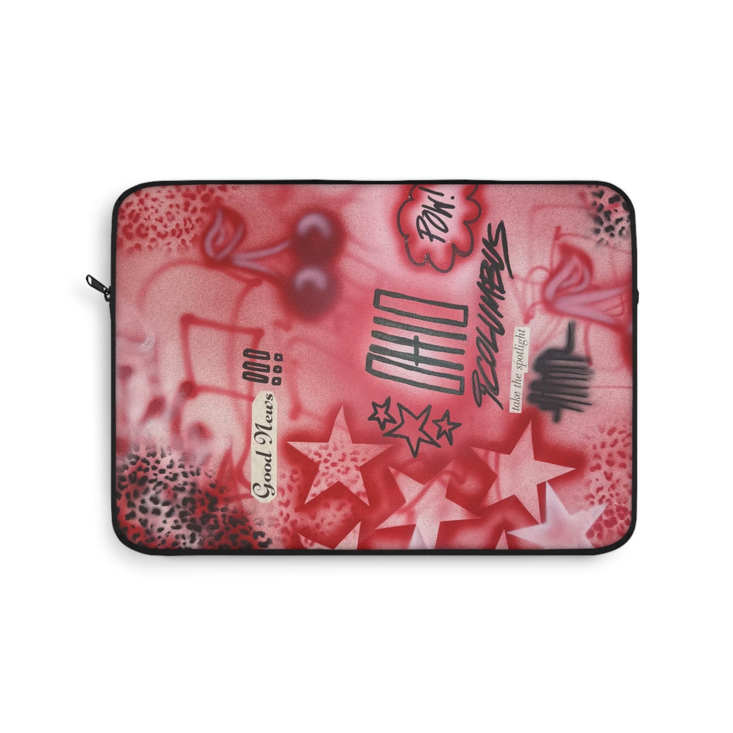 "columbus, ohio" airbrush laptop sleeve