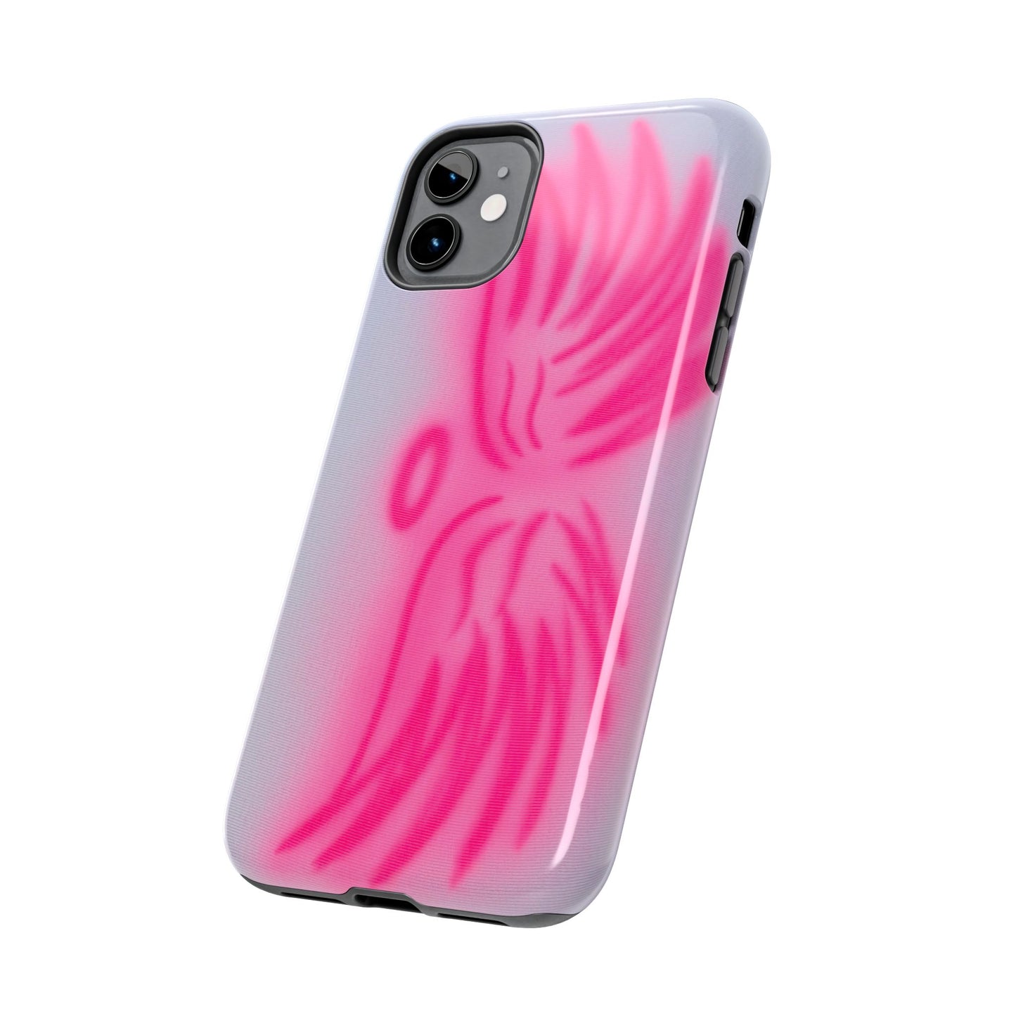 "angel wings" airbrush iPhone case