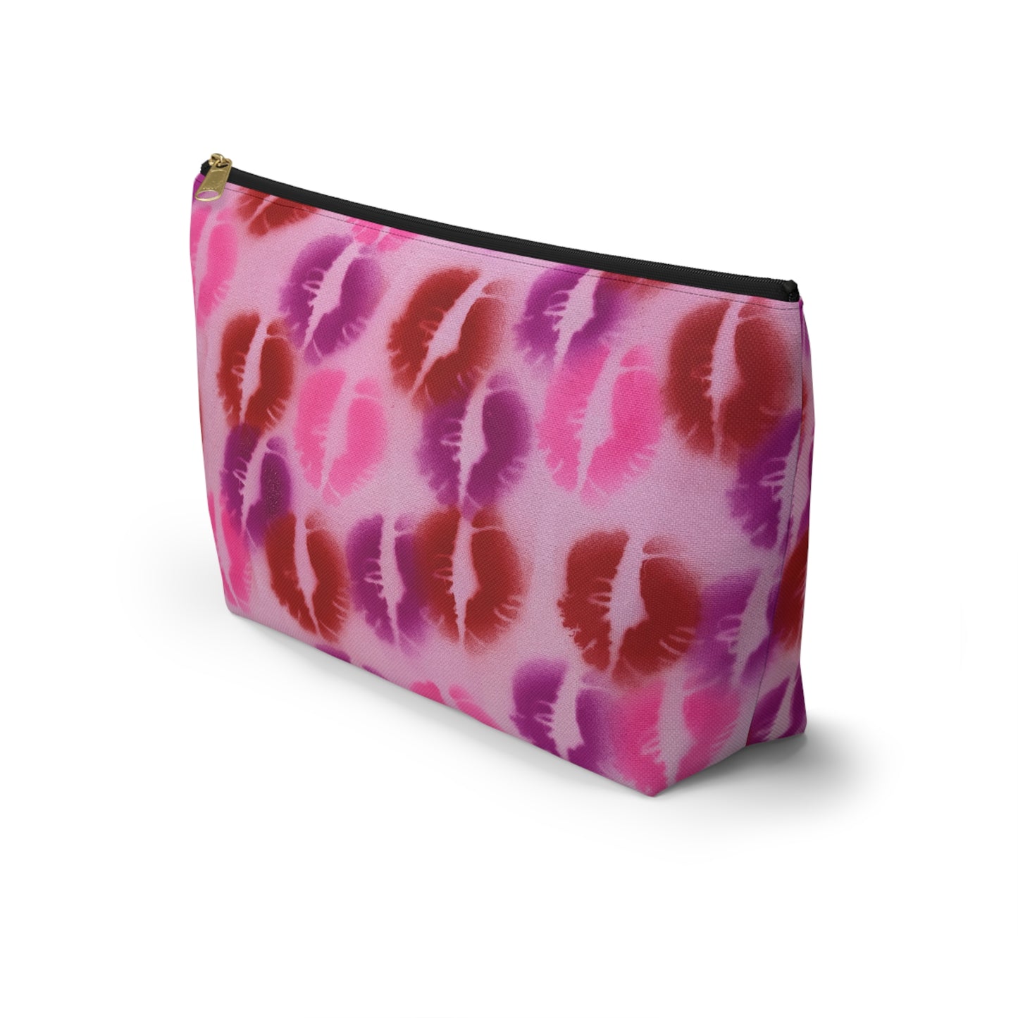 "mwah!" airbrush makeup pouch