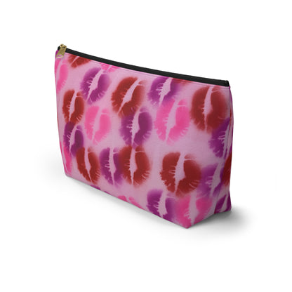 "mwah!" airbrush makeup pouch