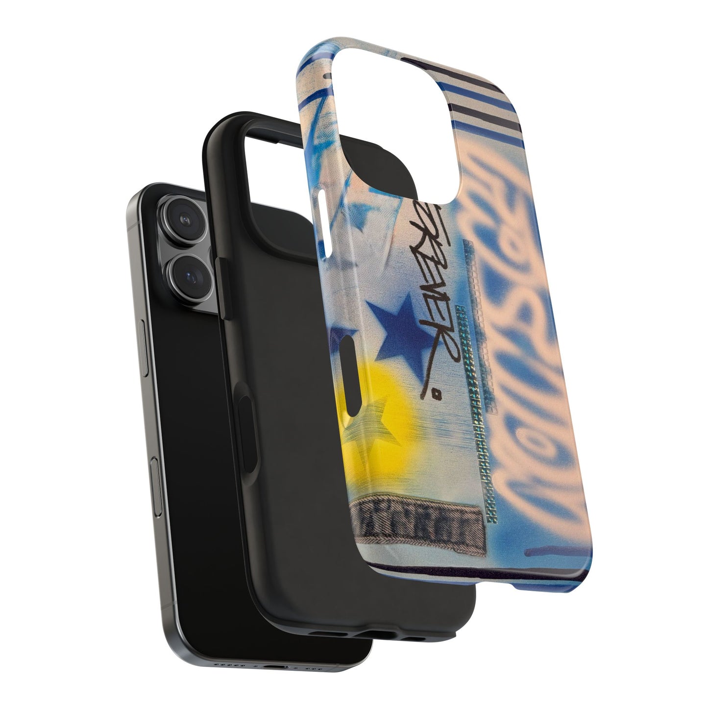 "fashion forever" airbrush iPhone case