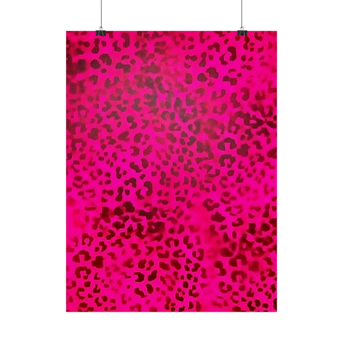 "leopard lust" airbrush rolled print