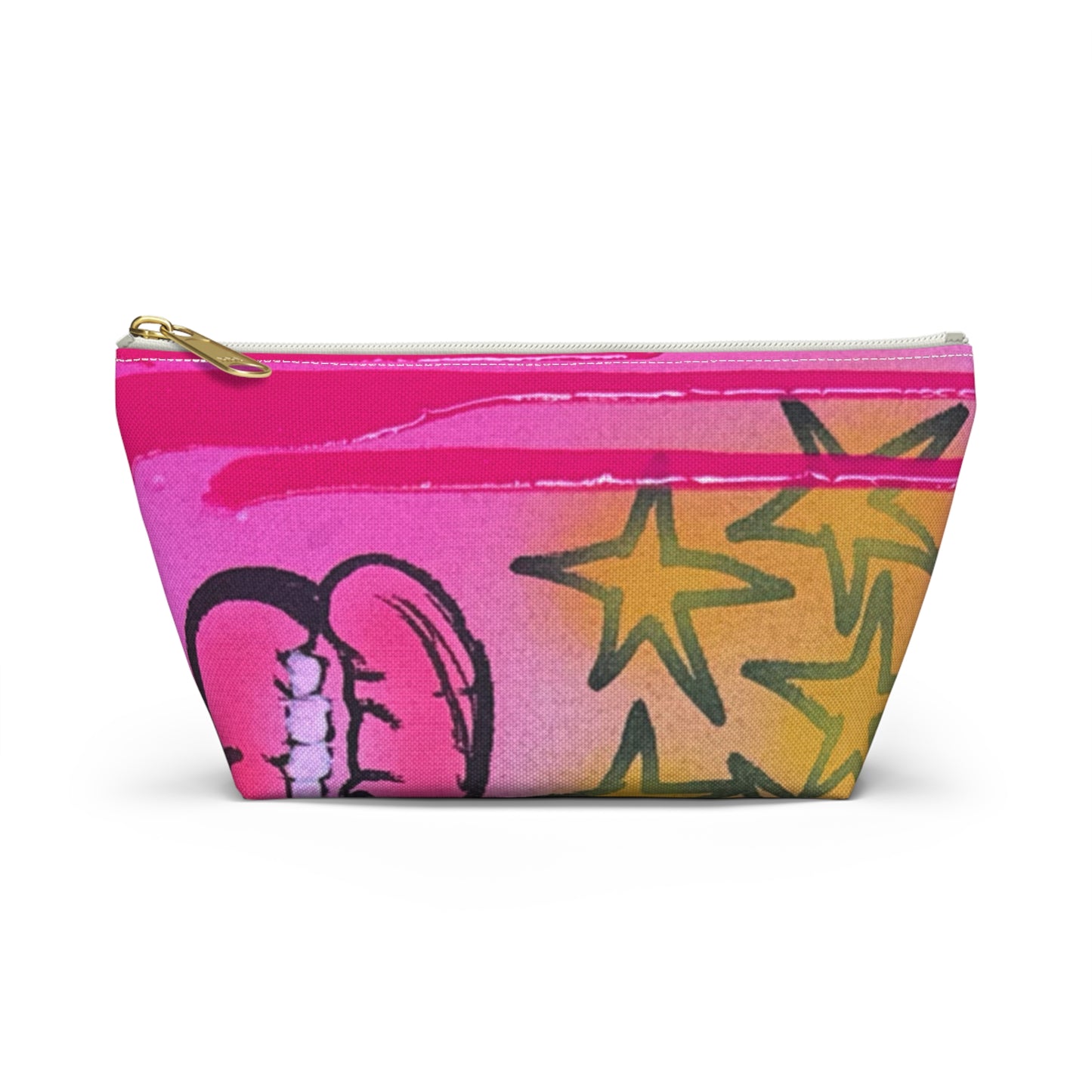 "star drip" airbrush makeup pouch
