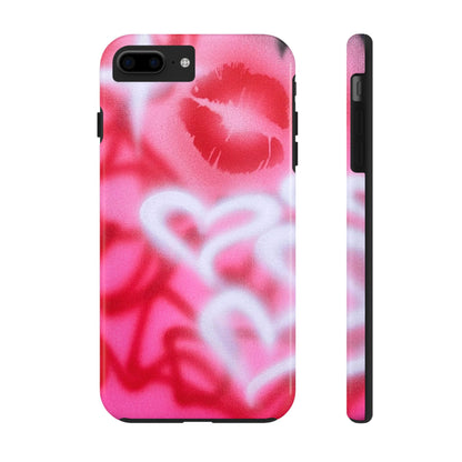 "romantic rush" airbrush iPhone case